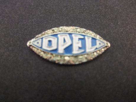 Opel logo 1910 oog emaille
